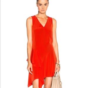 Derek lam silk dress size 2
